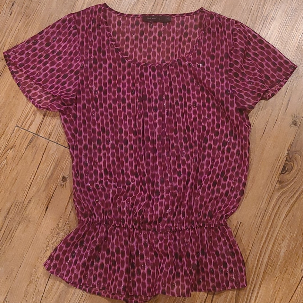 The Limited: Cinched Waist Top
